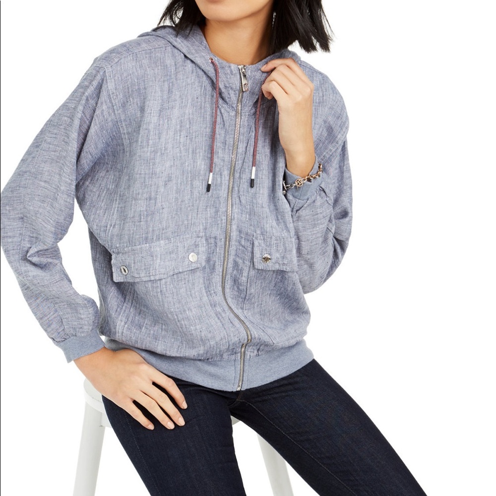 TOMMY HILFIGER linen jacket